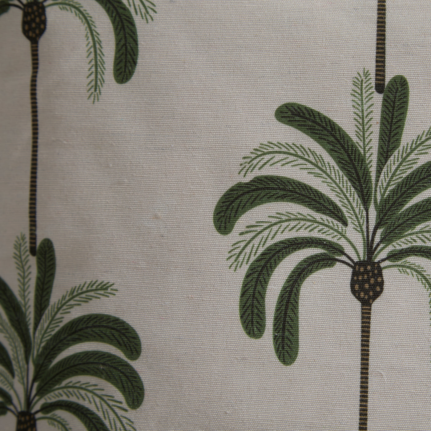 Tropical Botanical Square Outdoor Cushion – Large Palm Grove