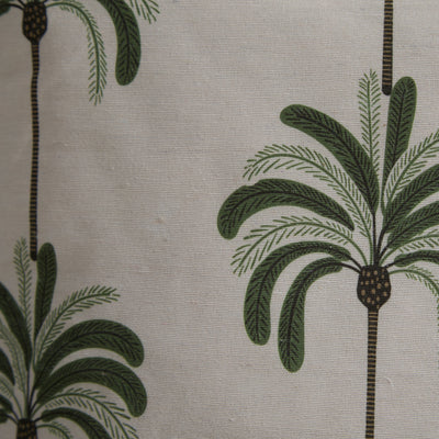 Tropical Botanical Square Outdoor Cushion – Large Palm Grove