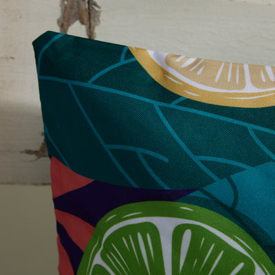 Citrus Grove Outdoor Cushion 45x45cm – Water-Resistant Patio & Home Pillow
