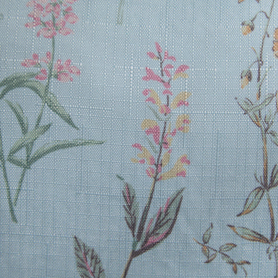 Floral Outdoor Cushion Meadow Blue – Water-Resistant Pillow for Garden & Home