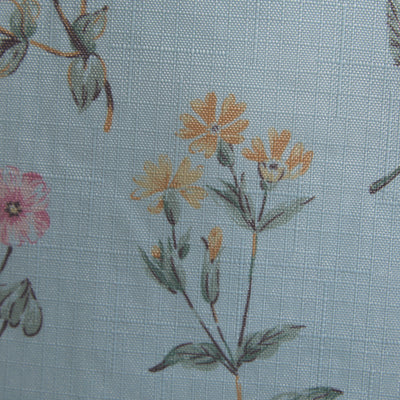 Floral Outdoor Cushion Meadow Blue – Water-Resistant Pillow for Garden & Home