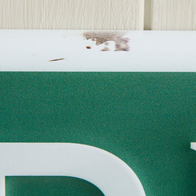 Green Metal Garden Sign – "Bees & Butterflies Welcome" Rustic Outdoor Wall Plaque