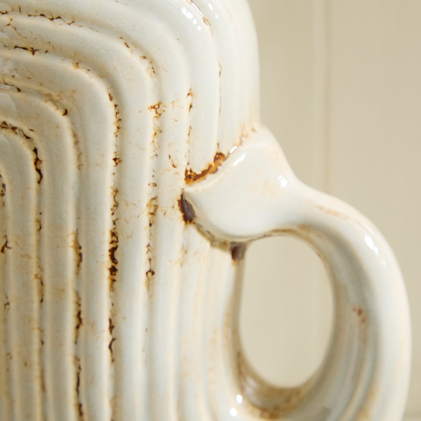 Ceramic Whale Jug Vase – Coastal Blue Glazed Ornament