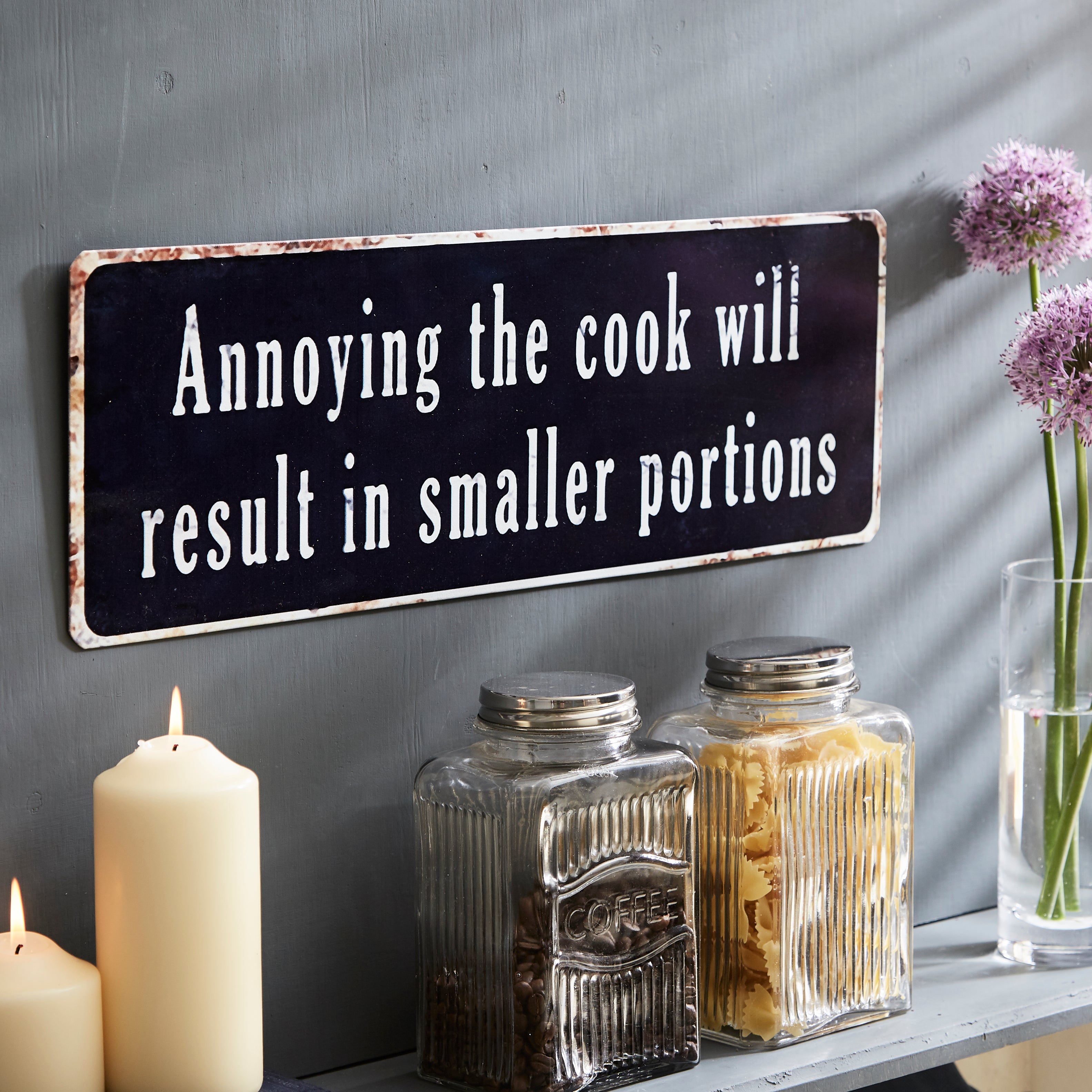 Funny Kitchen Wall Plaque - Add Humor to Your Decor – LIVE LAUGH LOVE ...