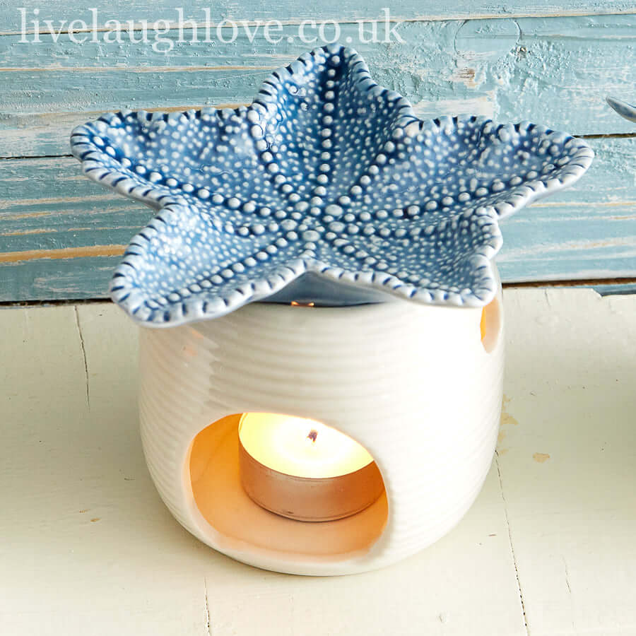 Nautical Porcelain Oil Burner