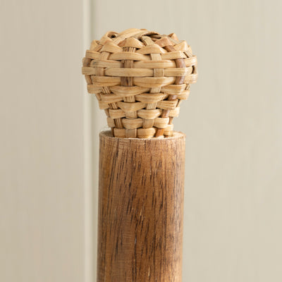 Rustic Wooden Paper Towel Holder with Decorative Top
