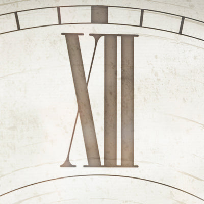 Vintage Whitechapel Wall Clock - Roman Numerals