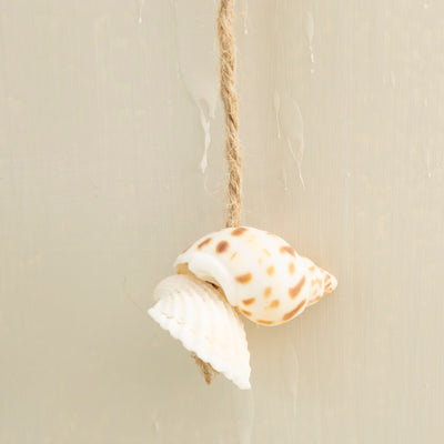 Nautical Wooden Wall Hanger with Fish/Anchor and Shells