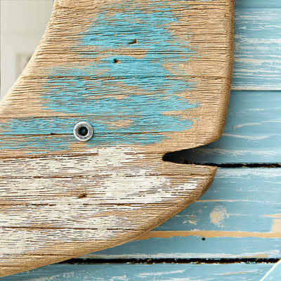 Nautical Driftwood Whale Mirror ***Seconds***