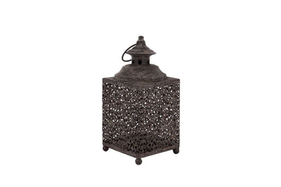 Square Metal Lantern Moroccan Style