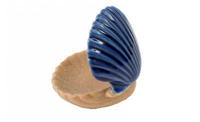 Dual-Colour Porcelain Clam Shell Trinket Dish – Coastal Decor