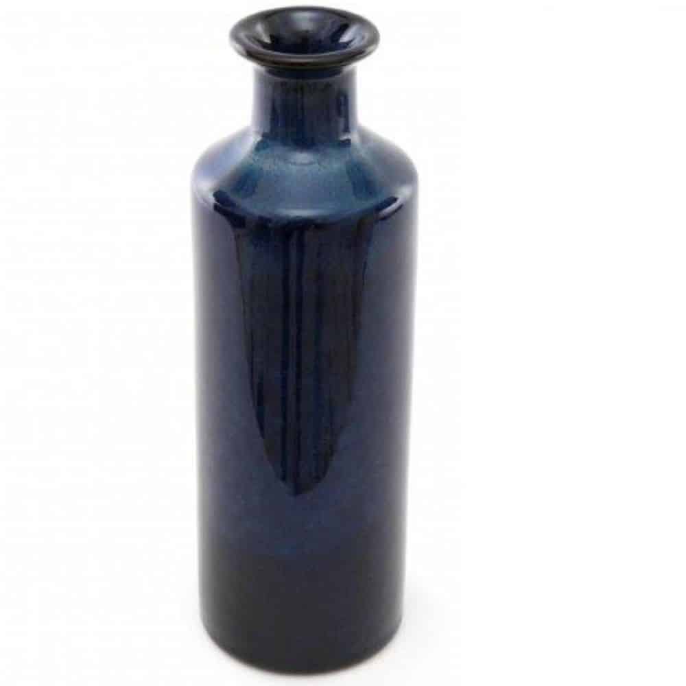 Elegant Synergy Blue Ceramic Vase LIVE LAUGH LOVE LIMITED