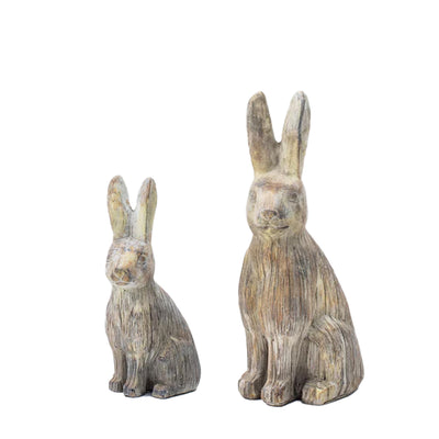 Concrete Hare Sculptures – Perfect Garden Companions