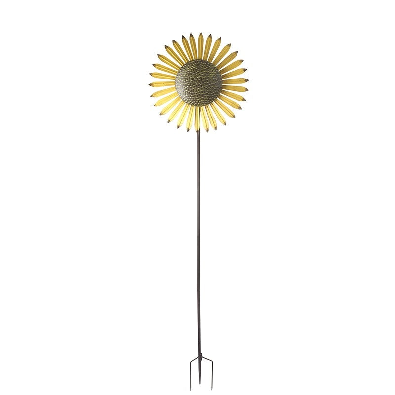 Sunflower Windmill Garden Stake - Decorative Outdoor Feature