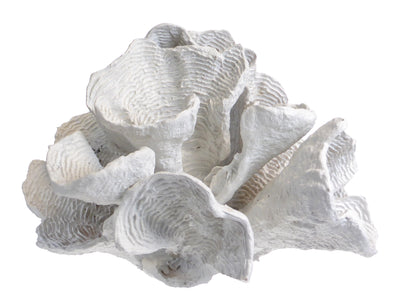 White Coral Reef Coastal Ornament