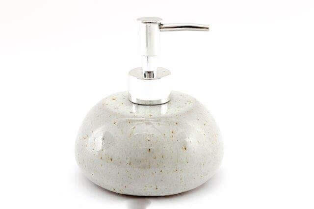 12CM Grey Stone Soap Dispenser - LIVE LAUGH LOVE LIMITED