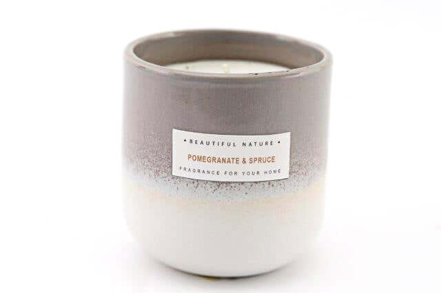 9cm Grey Scented Candle Pot - LIVE LAUGH LOVE LIMITED