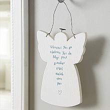Angels Watch Over You Plaque - LIVE LAUGH LOVE LIMITED