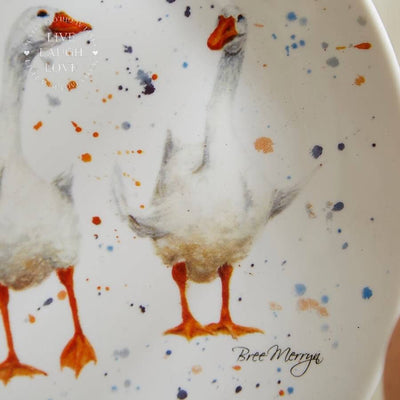 Bree Merryn Geese Plate - LIVE LAUGH LOVE LIMITED