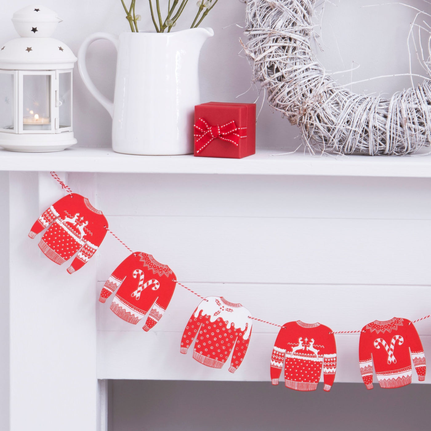 Christmas Jumper String Bunting - LIVE LAUGH LOVE LIMITED