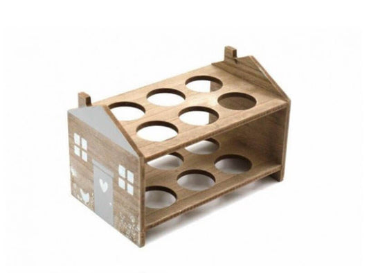 Country Kitchen House Shaped Egg Holder - LIVE LAUGH LOVE LIMITED