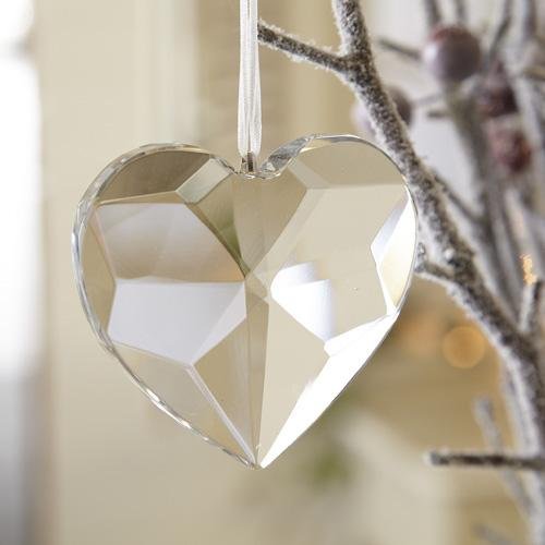 Crystal Hanging Heart - LIVE LAUGH LOVE LIMITED
