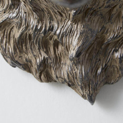 Decorative Bear Head Wall Ornament - LIVE LAUGH LOVE LIMITED