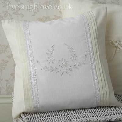 Decorative Cushion Cover-Fleur with Pad - LIVE LAUGH LOVE LIMITED