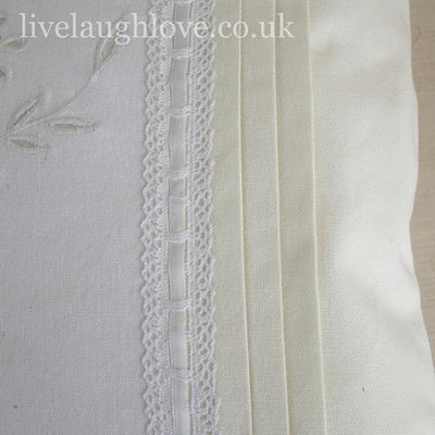 Decorative Cushion Cover-Fleur with Pad - LIVE LAUGH LOVE LIMITED