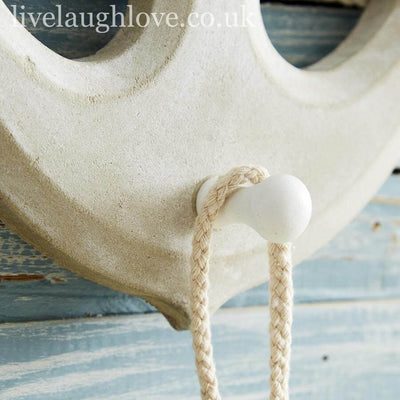 Distressed Nautical Anchor W/ Sign - This Way To The Beach - LIVE LAUGH LOVE LIMITED