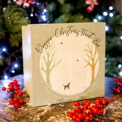 Doggie Christmas Treat Box - LIVE LAUGH LOVE LIMITED