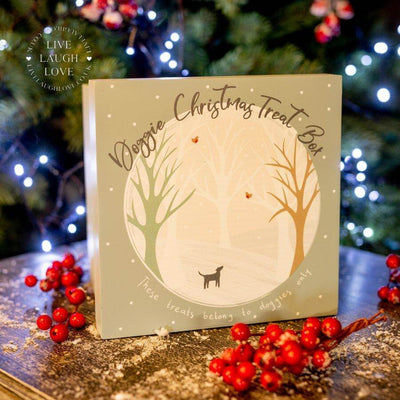 Doggie Christmas Treat Box - LIVE LAUGH LOVE LIMITED