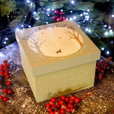 Doggie Christmas Treat Box - LIVE LAUGH LOVE LIMITED