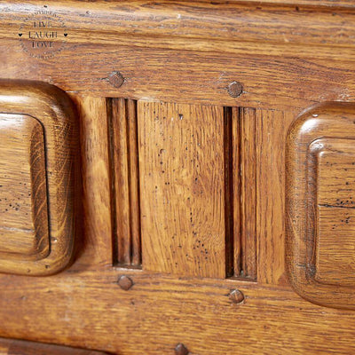 French Oak Dresser - LIVE LAUGH LOVE LIMITED
