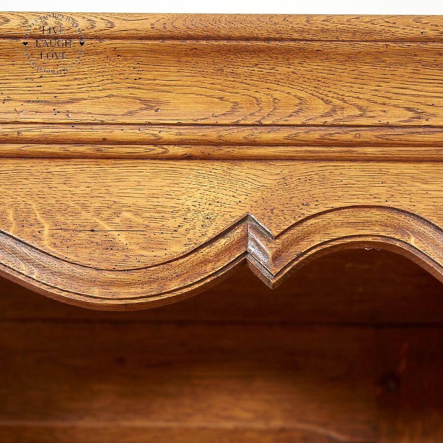 French Oak Dresser - LIVE LAUGH LOVE LIMITED