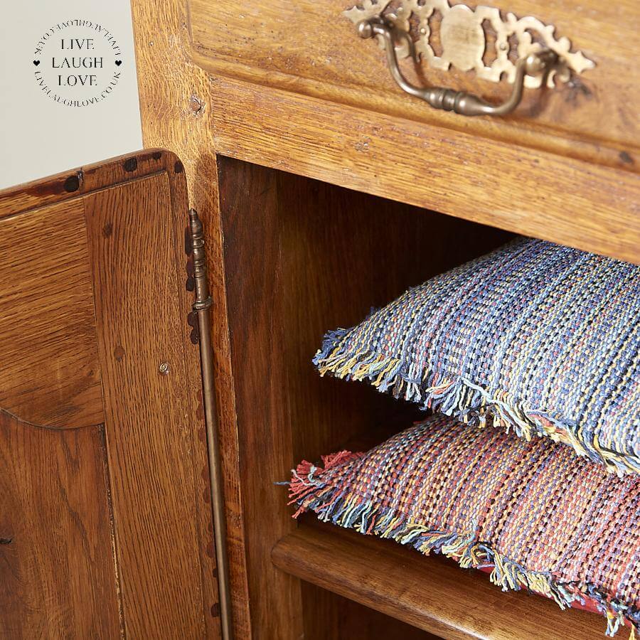 French Oak Dresser - LIVE LAUGH LOVE LIMITED