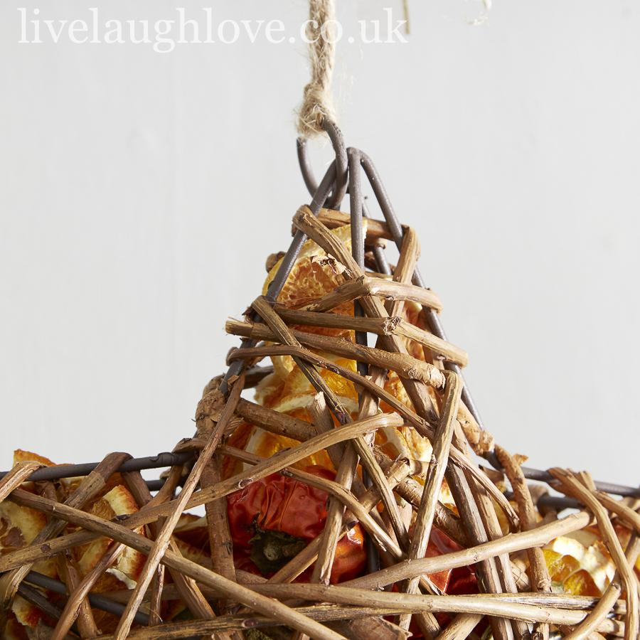 Fruit Wicker Case - Star - LIVE LAUGH LOVE LIMITED