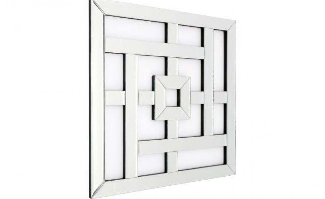 Geometrical Decor Wall Mirror ***Seconds*** - LIVE LAUGH LOVE LIMITED