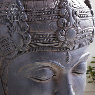 Giant Buddha Head Garden Ornament - LIVE LAUGH LOVE LIMITED