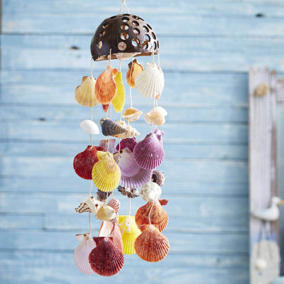 Hand Made Coconut & Shell Mobile ***Second*** - LIVE LAUGH LOVE LIMITED