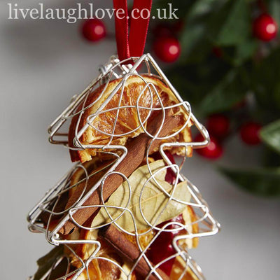 Hanging Silver Tree - LIVE LAUGH LOVE LIMITED