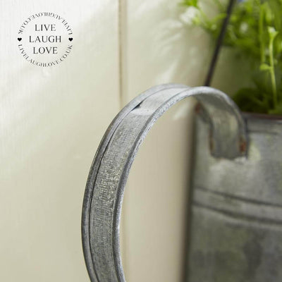 Hanging Watering Can Planter - LIVE LAUGH LOVE LIMITED