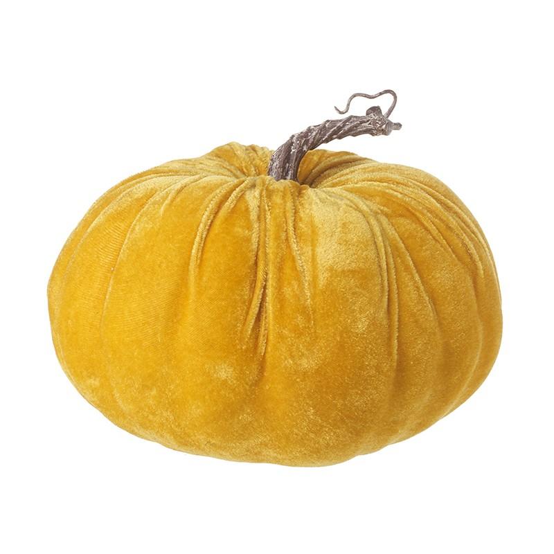 Light Orange Velvet Pumpkin - LIVE LAUGH LOVE LIMITED