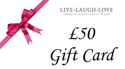 Live Laugh Love Gift Card - LIVE LAUGH LOVE LIMITED