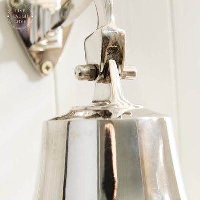 Metal Hanging Nautical Ship Bell - LIVE LAUGH LOVE LIMITED