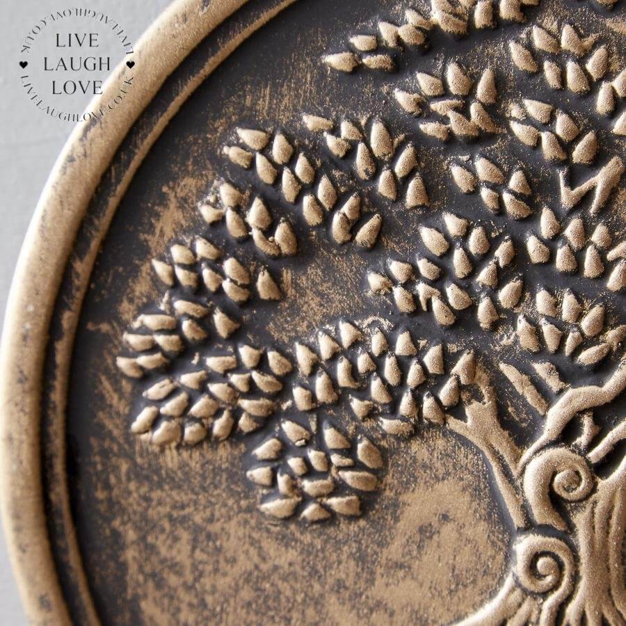 Round Terracotta Tree Of Life Wall Hanger - LIVE LAUGH LOVE LIMITED
