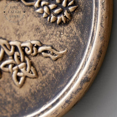 Round Terracotta Tree Of Life Wall Hanger - LIVE LAUGH LOVE LIMITED