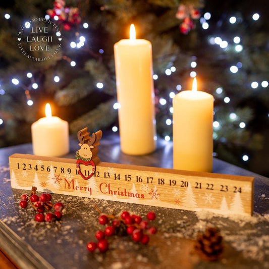 Rudolph Advent Calendar - LIVE LAUGH LOVE LIMITED