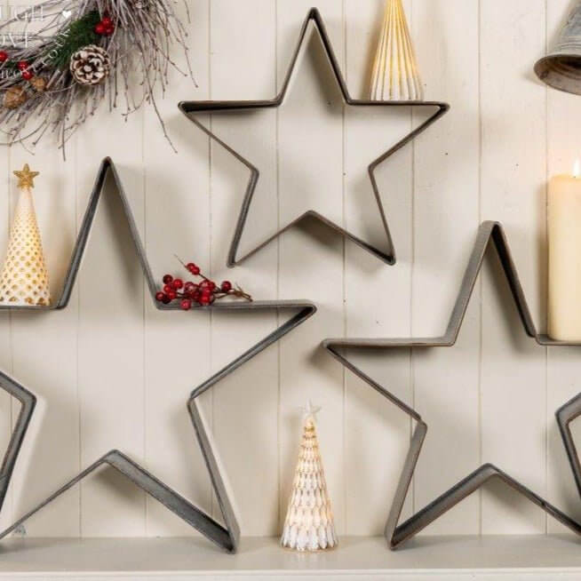 Rustic Cut Out Metal Star - LIVE LAUGH LOVE LIMITED