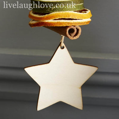 Short Orange Garland - LIVE LAUGH LOVE LIMITED